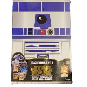 Star Wars NEW Disney Learn to Read 3 book set + poster level 2